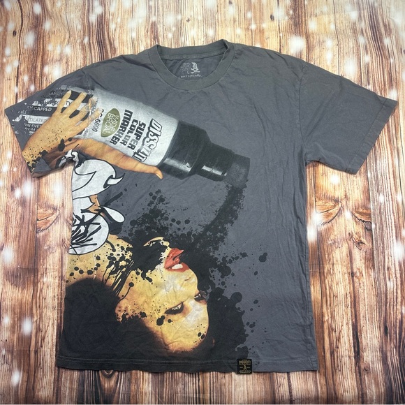 Y2K Dissizit Graphic Men’s T-Shirt Size Large - Picture 1 of 10